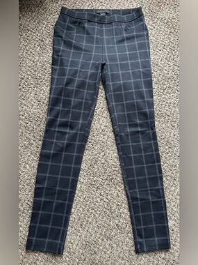 Sanctuary Black Windowpane Slim Stretch Pants